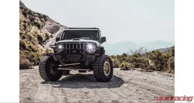 Attica 4x4 Front Bumper Modular Design Jeep Gladiator | Wrangler JL 2018+ - ATTJL01A110-BX